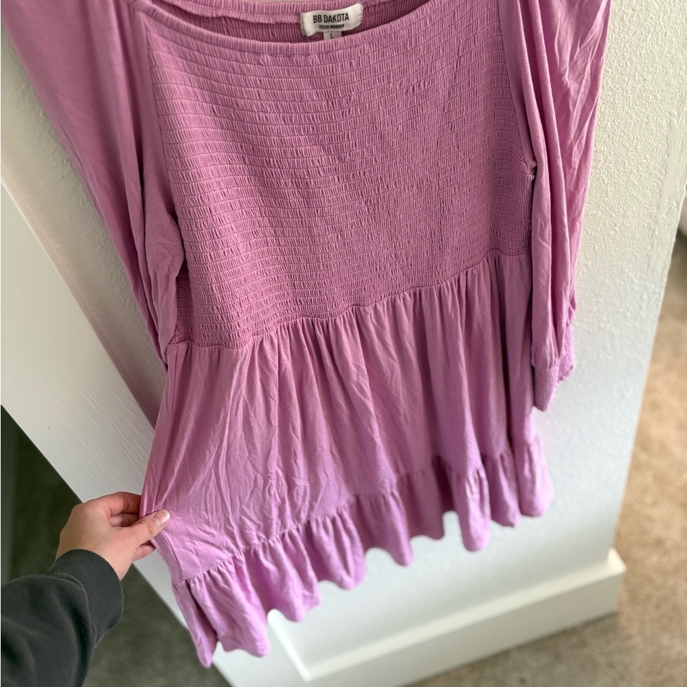 BB Dakota Long Sleeve Dress - Picture 5 of 7
